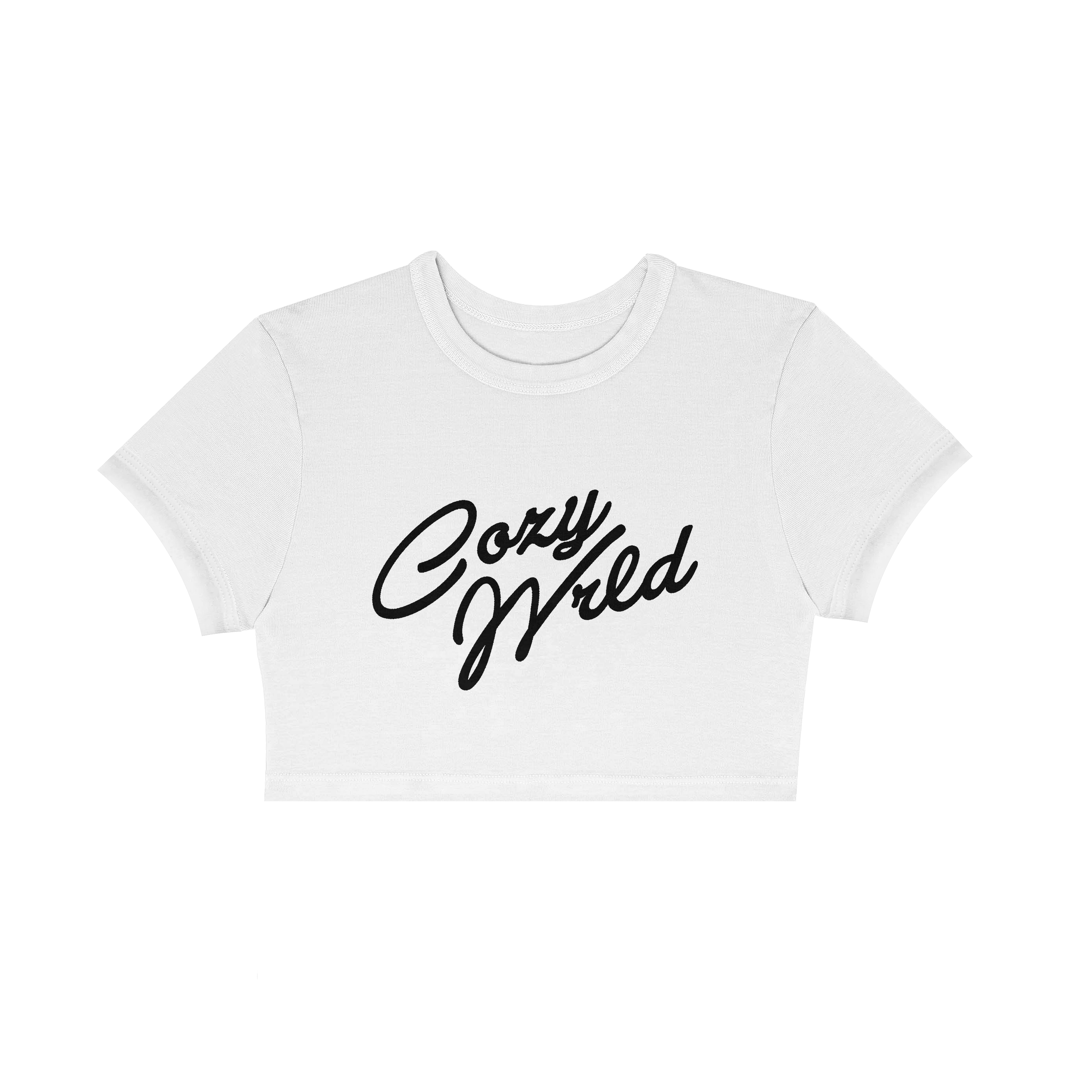[COZYWRLD CROP TEE]