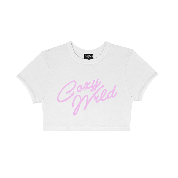 [CAMELLIA CROP TEE]