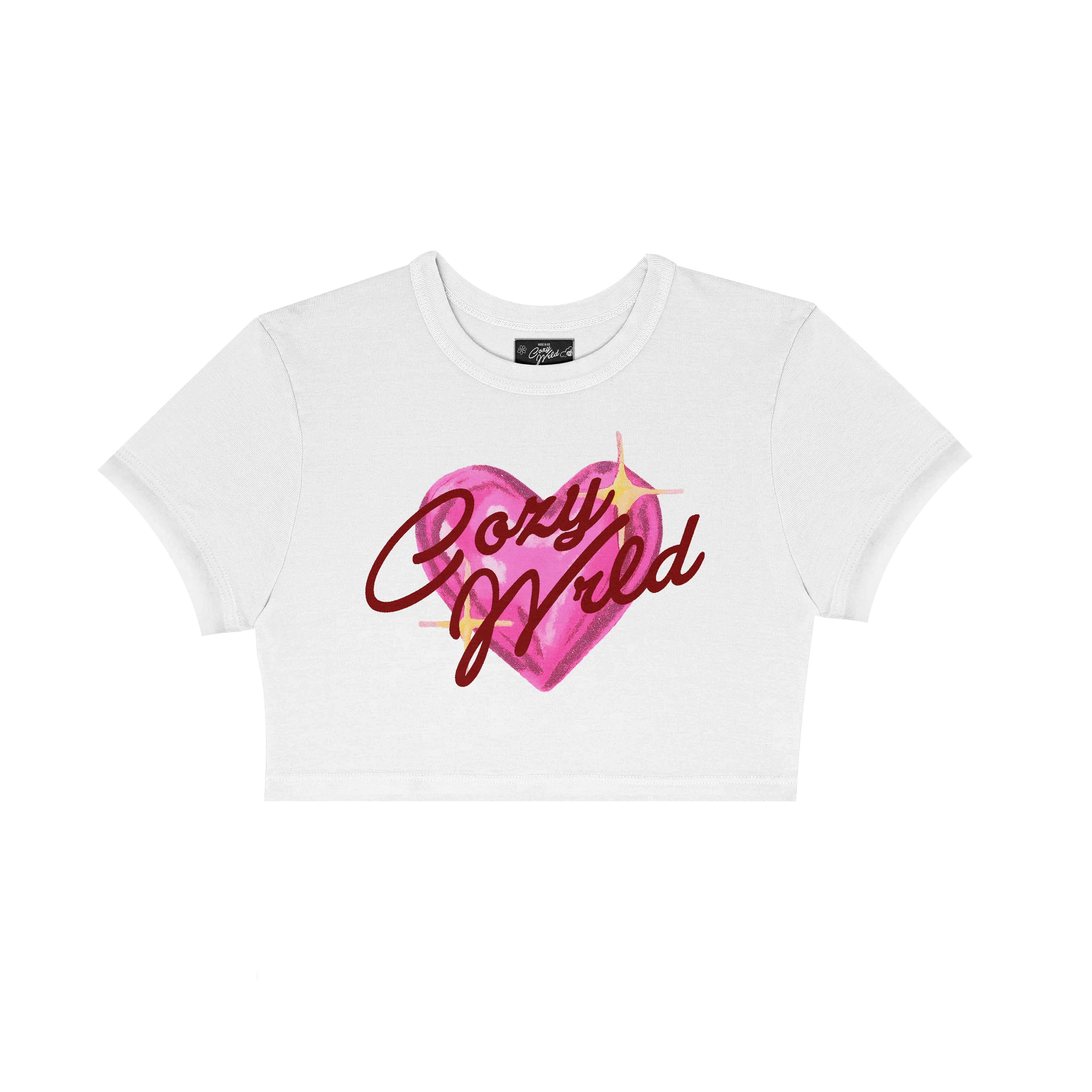 [LOVE THE WRLD CROP TEE]